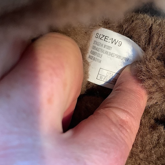 EMU Stinger Hi Women’s Genuine Sheepskin Boots Mushroom Gray Size 9 - Picture 13 of 13